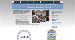 Desktop Screenshot of imslec.org